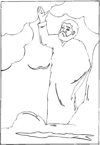 Creation Story  Coloring Page